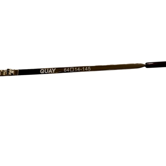 Quay Pol 154 high key 126 6414 145 mirrored sunglasses - Picture 6 of 8